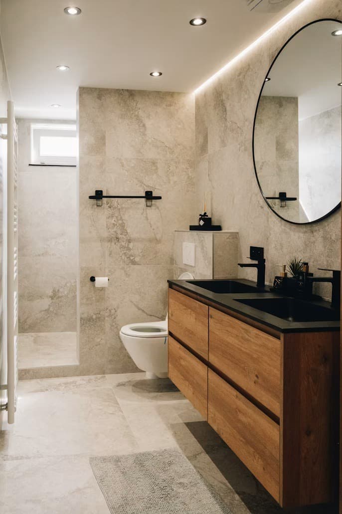 Baño reformado en Zaragoza