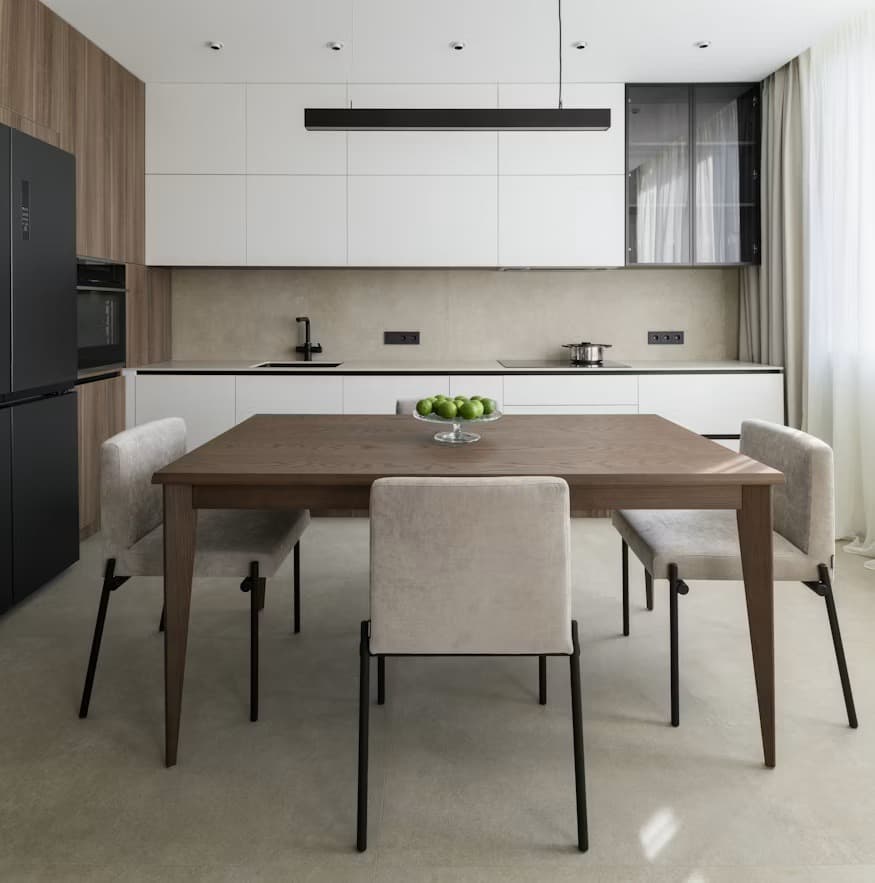 Cocina reformada en Zaragoza