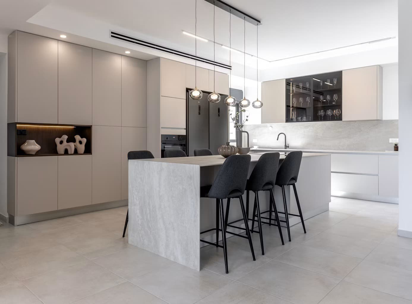 Cocina reformada en Zaragoza